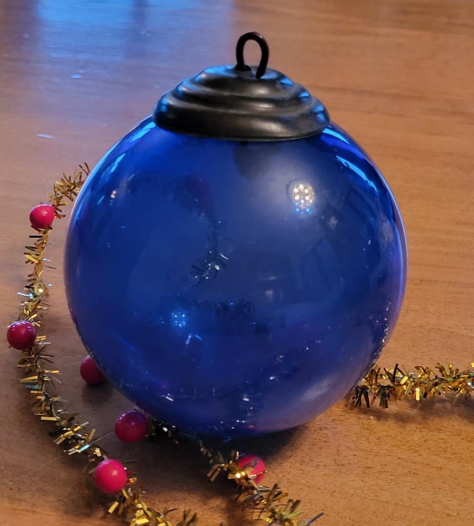 Antiek glazen heksenbal - by Anno Toen, Verzenden