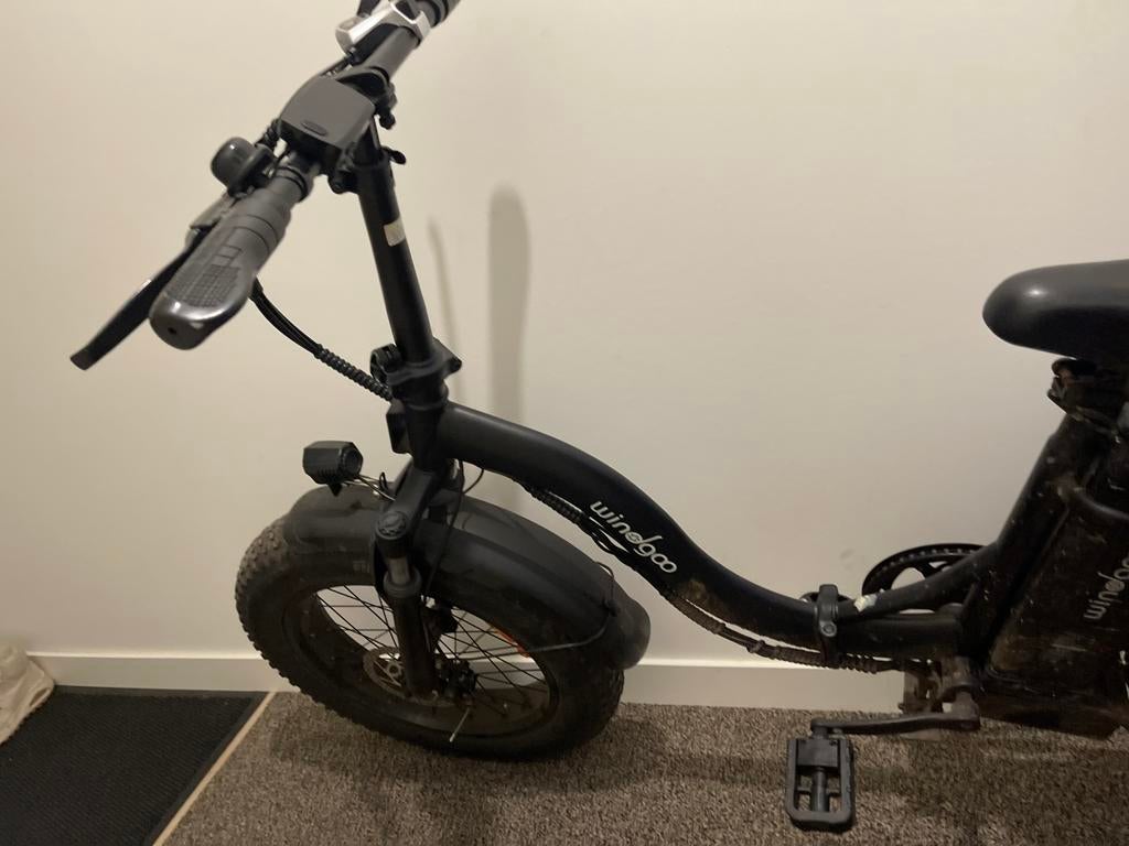 Windgoo E20 Pro opvouwbare elektrische fiets, Fietsen en Brommers, Elektrische fietsen, Gebruikt, Minder dan 47 cm, 30 tot 50 km per accu
