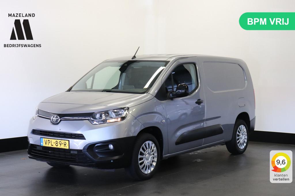 Toyota PROACE CITY 1.5 130PK Long EURO 6 - Airco - Navi - Cr, Auto's, Voorwielaandrijving, Stof, Gebruikt, 4 cilinders
