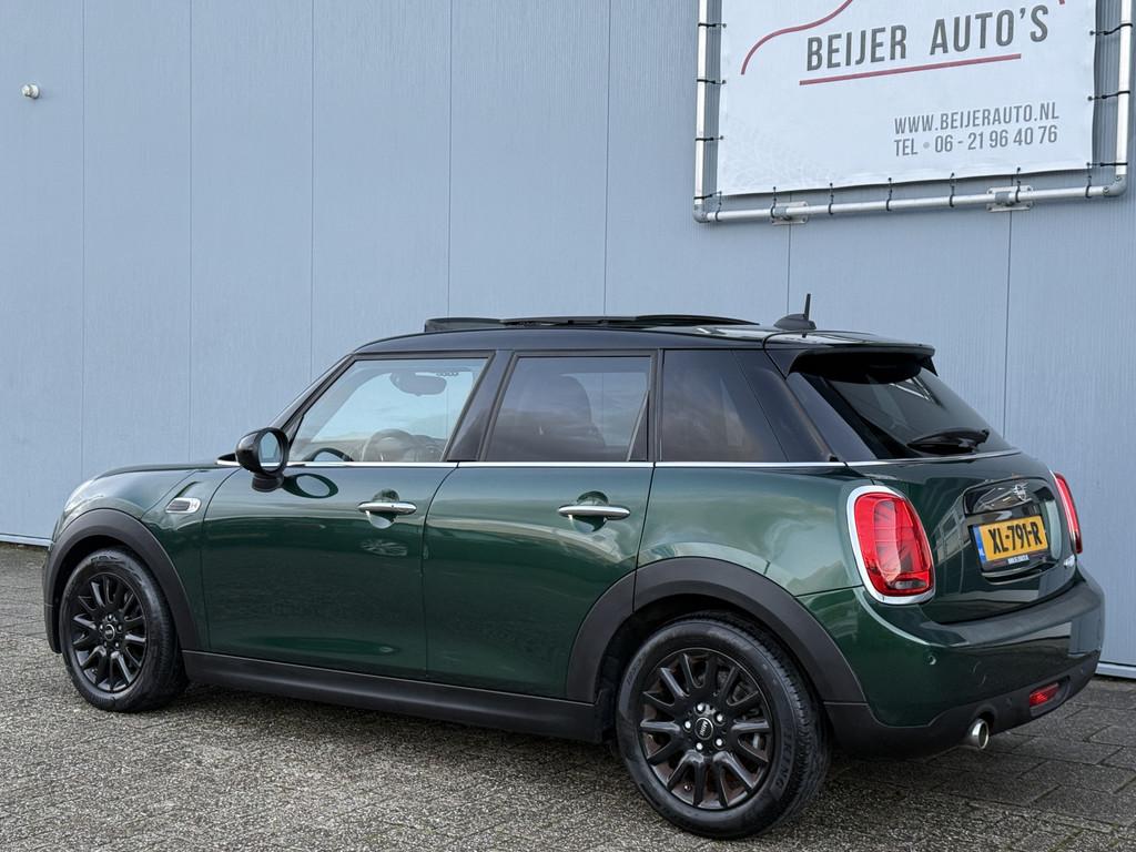 MINI Mini 1.5 Cooper Chili Automaat Apple Carplay/Schuifdak/, Gebruikt, Euro 6, Leder en Stof, Origineel Nederlands