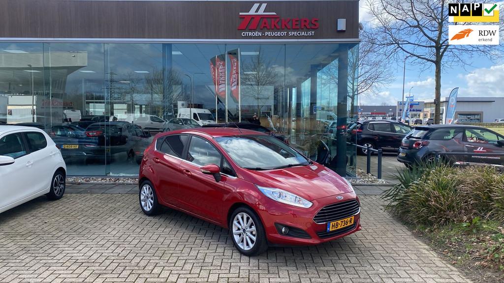 Ford Fiesta 1.0 EcoBoost Titanium, Voorwielaandrijving, 101 pk, Euro 6, Start-stop-systeem