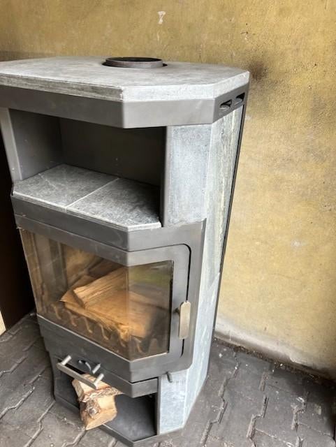 Prachtige Wamsler Speksteen Houtkachel 8 kw., Huis en Inrichting, Kachels, Ophalen, Houtkachel, Zo goed als nieuw, Vrijstaand