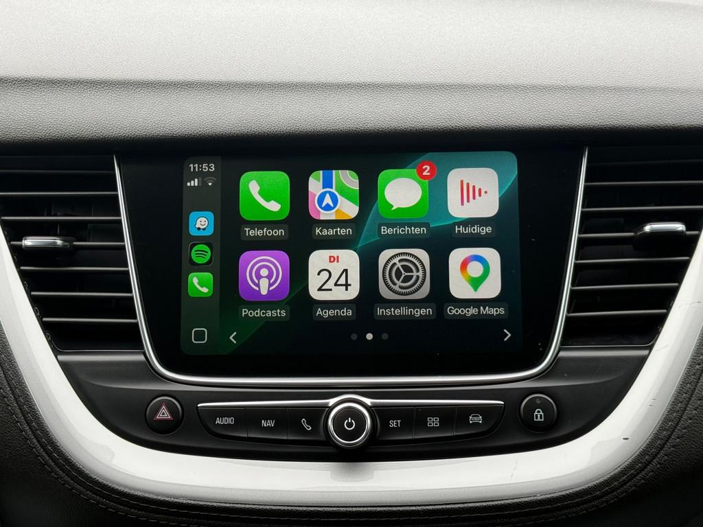 Opel Grandland X 1.2 Turbo Business Executive - AUTOMAAT - C, Gebruikt, 1199 cc, Zwart, Leder