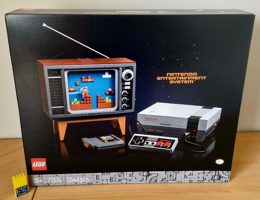 Lego 71374 Nintendo Entertainment System (Super Mario), Kinderen en Baby's, Speelgoed | Duplo en Lego, Nieuw, Lego, Complete set