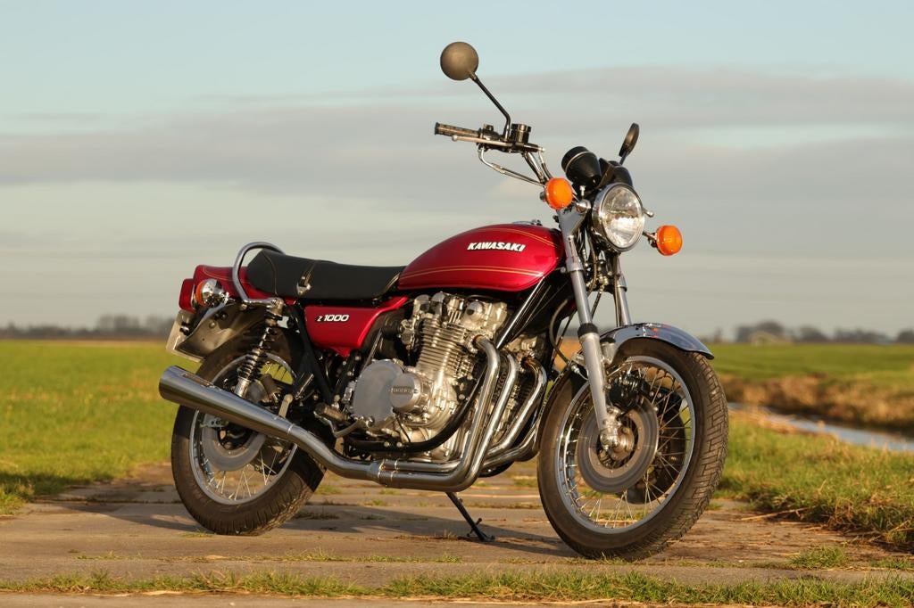 Kawasaki z1000 1977, Motoren, 4 cilinders, Motorrijbewijs A, 1015 cc, Naked bike