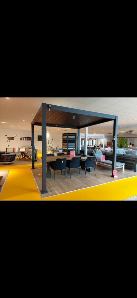 Pergola, overkapping, zonnescherm 300x300 cm, nieuw!, Ophalen, Nieuw, Overige typen