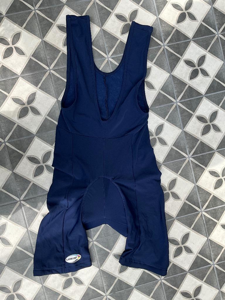Lorini Fietsbroek/Wielerbroek Heren Blauw Maat 1/XS, Fietsen en Brommers, XS, Heren, Nieuw, Ophalen of Verzenden