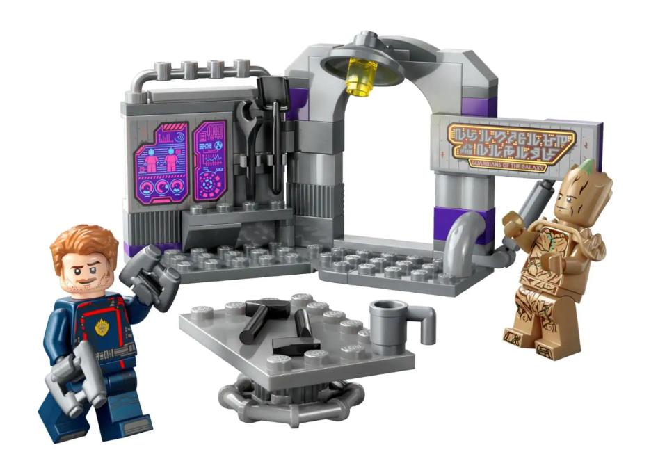 LEGO Marvel 76253 Guardians Groot & Star-Lord, Kinderen en Baby's, Speelgoed | Duplo en Lego, Zo goed als nieuw, Verzenden