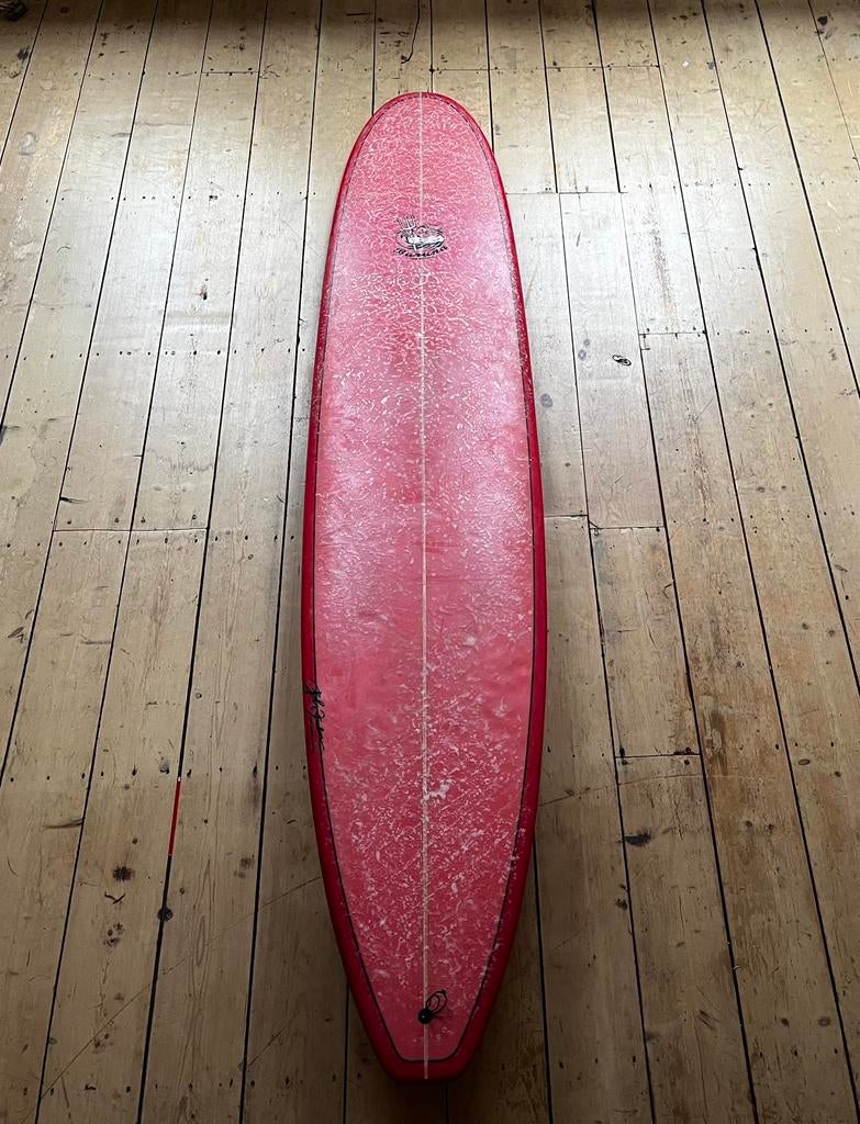 Burana Longboard 9'6, Ophalen, Gebruikt, Longboard, Met vinnen