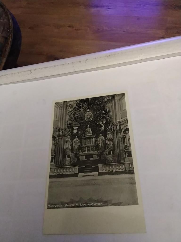 OUDENBOSCH.  BASILIEK H. SACRAMENT ALTAAR, Ophalen of Verzenden, Voor 1920, Sterren en Beroemdheden