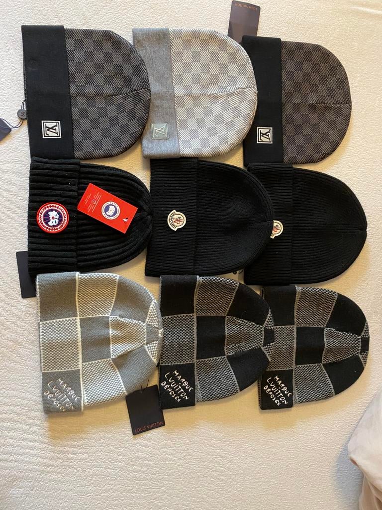 Verschillende designer mutsen, Kleding | Heren, Ophalen of Verzenden, Zo goed als nieuw, Overige maten, Muts