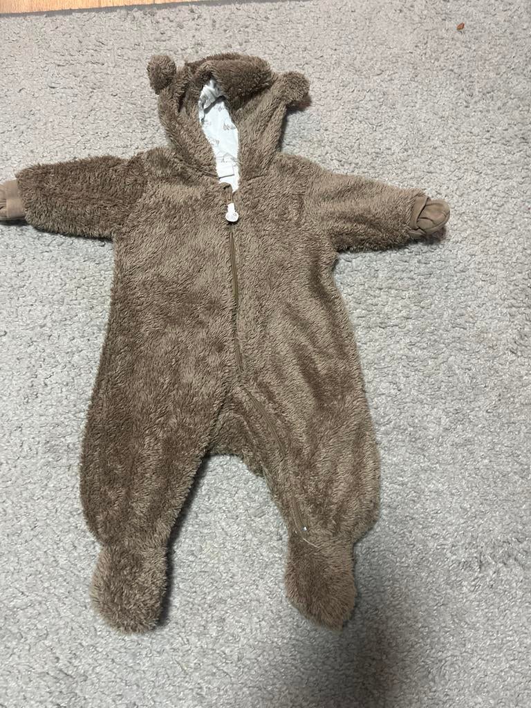 Babyoveralls Schattig H&M berenpakje maat 56, Ophalen of Verzenden, Zo goed als nieuw, Jongetje of Meisje, Pakje