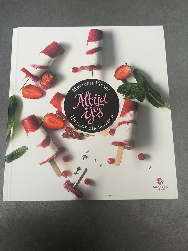 Altijd IJs - Marleen Visser: Heerlijke Recepten, Boeken, Vegetarisch, Ophalen of Verzenden, Zo goed als nieuw, Europa