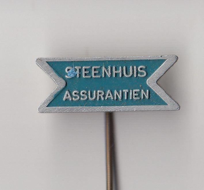 Steenhuis Assurantiën speldje, Gebruikt, Niet vindbaar, Niet vindbaar, Speldje of Pin