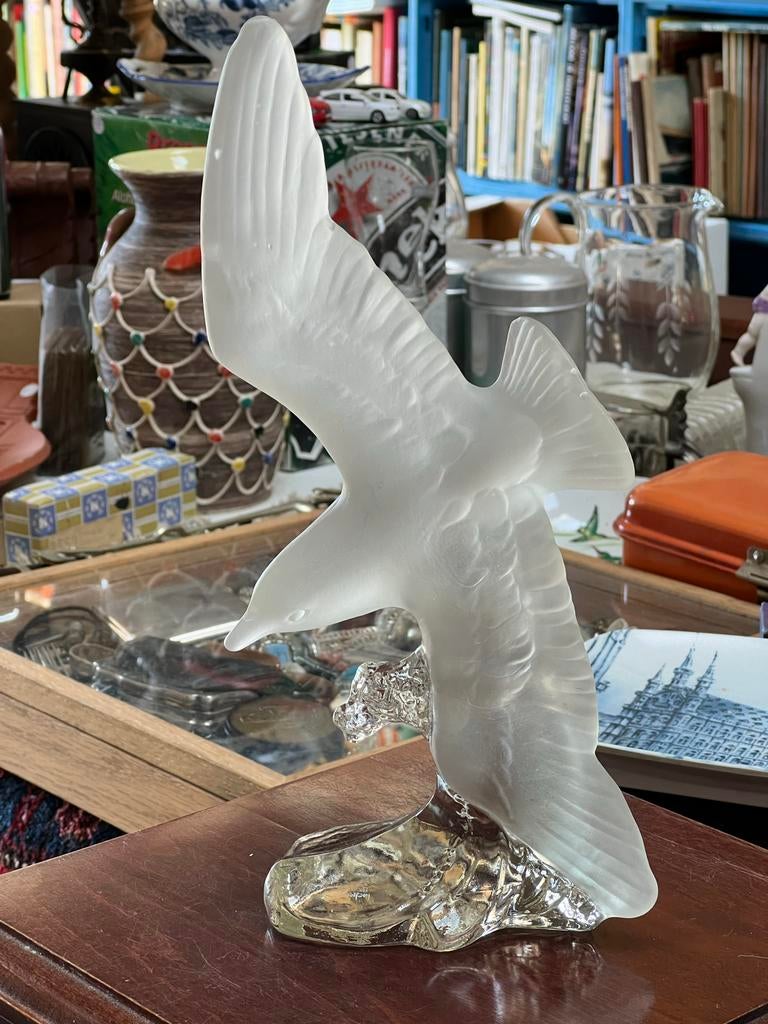 Goebel Glazen Meeuw, Antiek en Kunst, Antiek | Glas en Kristal, Ophalen of Verzenden