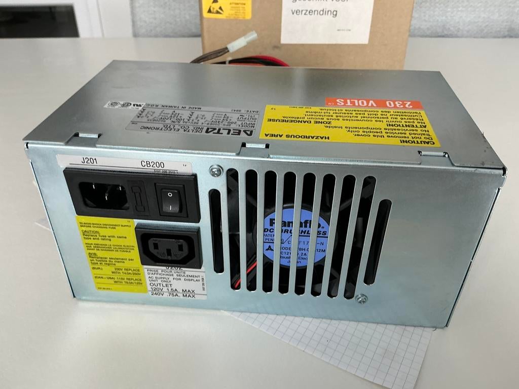 Delta DPS-200EB-4 OEM voeding voor Philips NOS, Delta, Ophalen of Verzenden, Zo goed als nieuw, NA