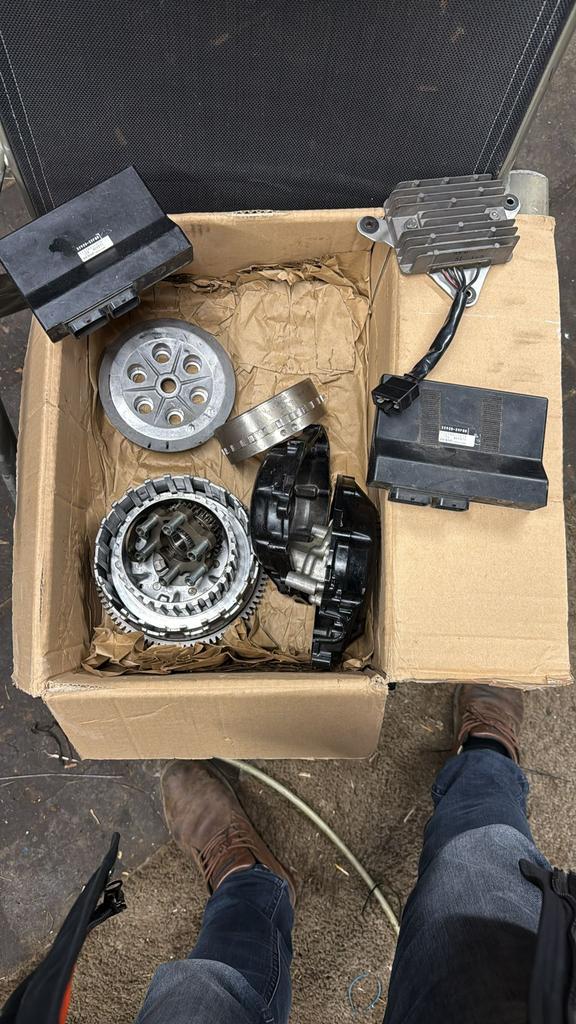 Hayabusa onderdelen, Ophalen