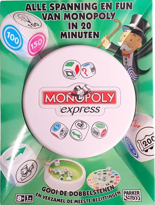 Monepoly Express - nieuw -, Hobby en Vrije tijd, Gezelschapsspellen | Bordspellen, Ophalen of Verzenden, Nieuw