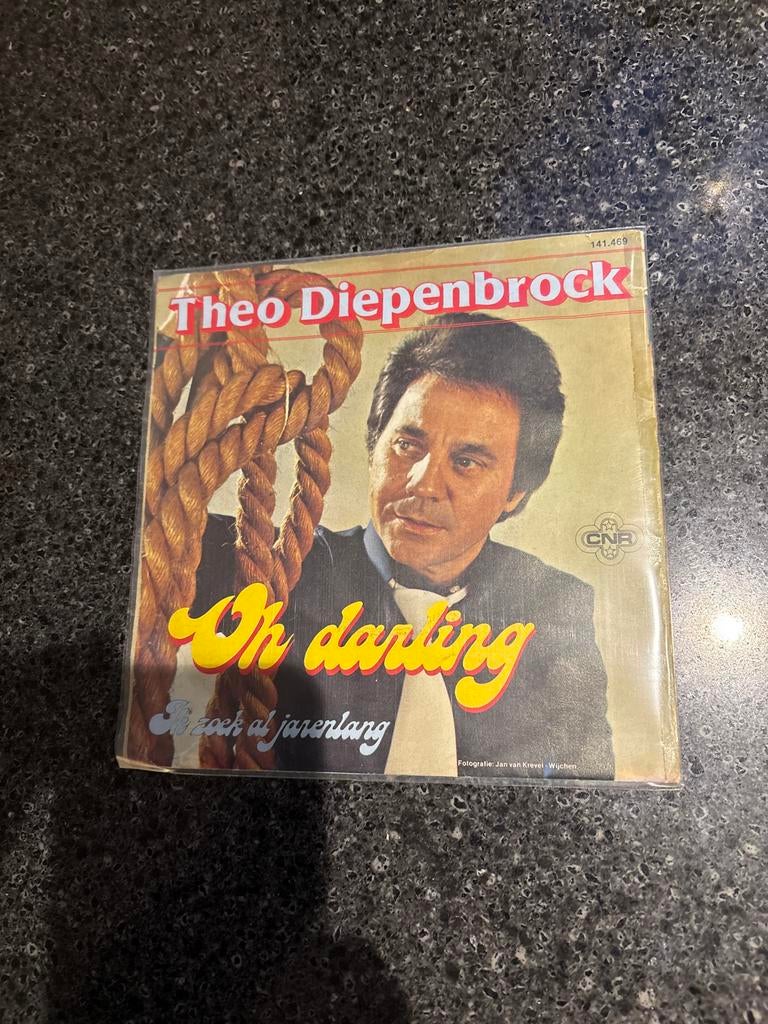 Theo Diepenbrock - Oh Darling Single, 7 inch, Single, Ophalen of Verzenden, Zo goed als nieuw