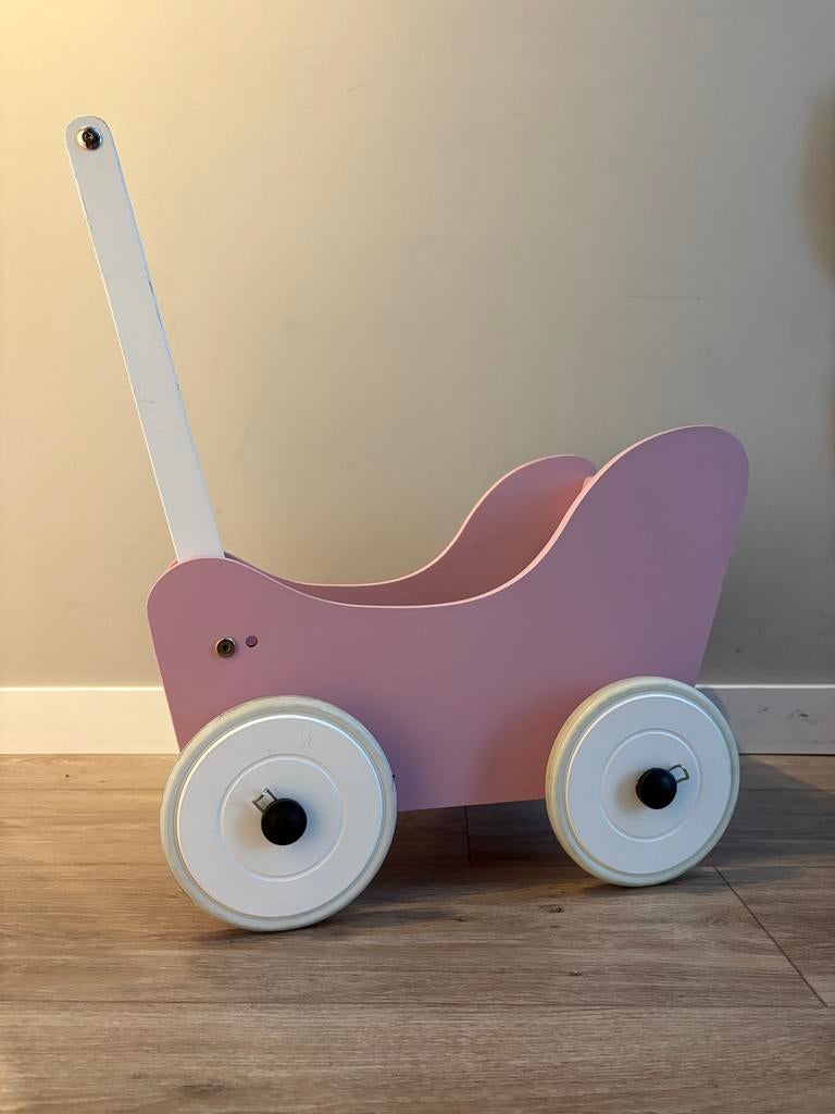 Poppenwagen Bandits & Angels, Ophalen, Zo goed als nieuw, Duw- of Trekspeelgoed