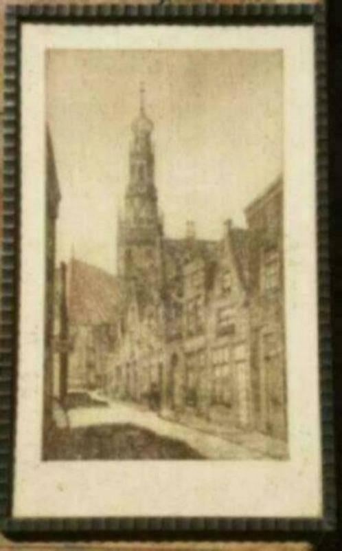 zuiderkerk Enkhuizen Zuiderkerksteeg P. den Hertog Scheen., Antiek en Kunst, Ophalen