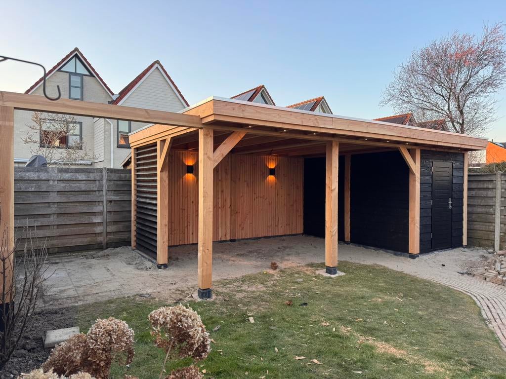 Douglas Overkappingen Maatwerk, Tuin en Terras, Overkappingen, Ophalen of Verzenden, Nieuw, Veranda