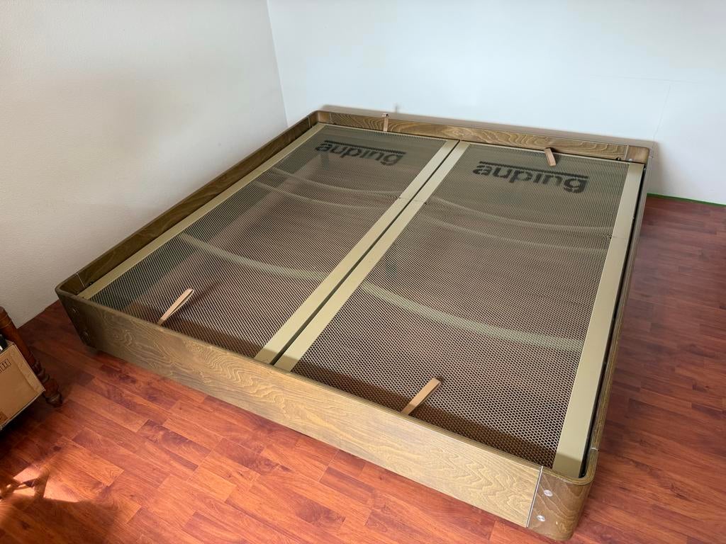 Auping bedbodem 200x200 - Perfecte basis voor je matras!, Ophalen, Gebruikt, Overige kleuren, Tweepersoons