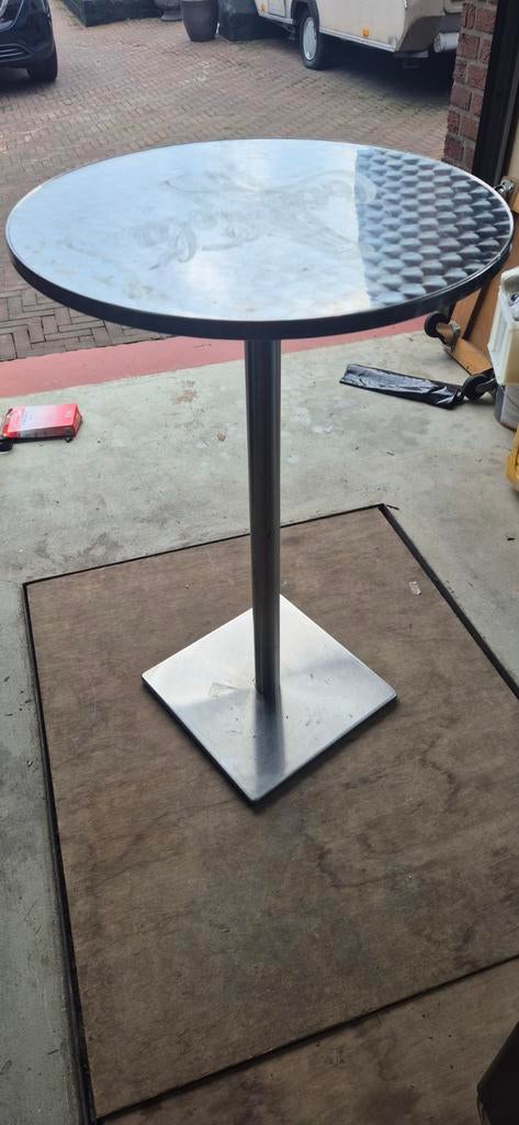 Coca Cola Tafel - Strak en Aangeboden!, Minder dan 50 cm, Gebruikt, Rond, Tot twee personen