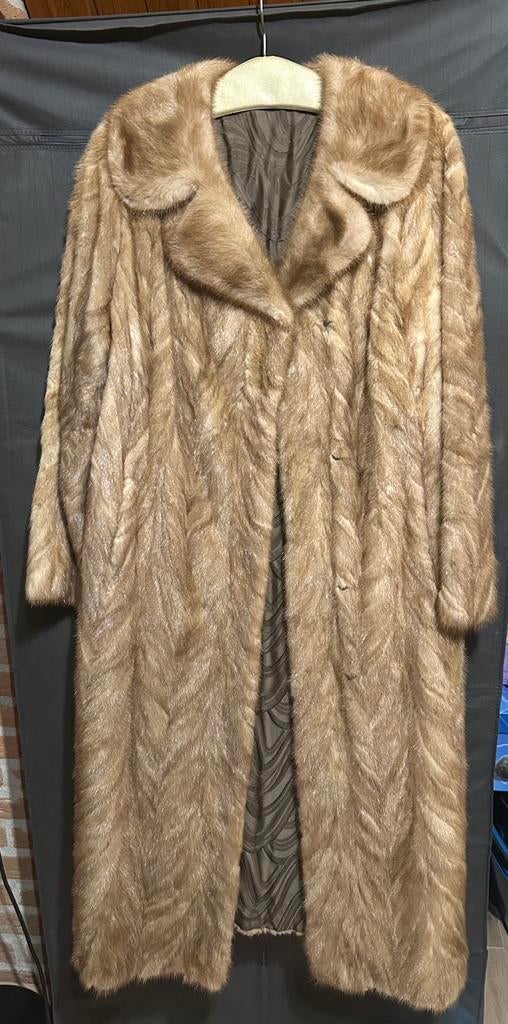 Nerts bontjas dames maat 42, Kleding | Dames, Ophalen, Zo goed als nieuw, Maat 42/44 (L), Bruin