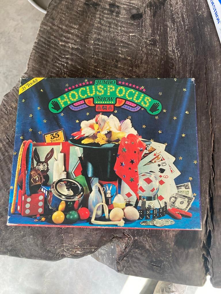 Jumbo Hocus Pocus Show - Goochelset, Een of twee spelers, Ophalen, Gebruikt