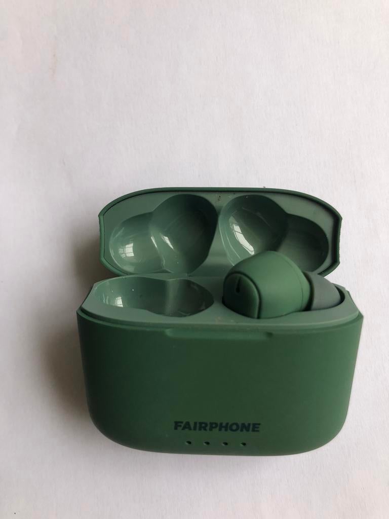 Fairphone True Wireless Stereo Earbuds (Groen), Ophalen of Verzenden, Zo goed als nieuw, In oorschelp (earbud), Bluetooth