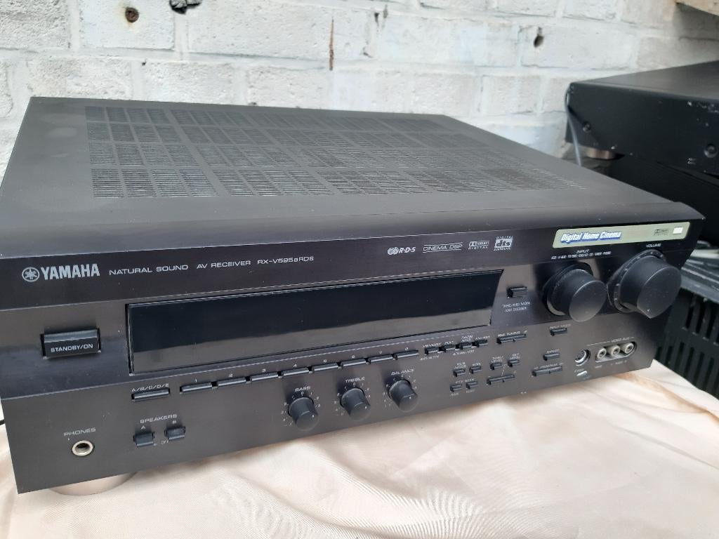 Yamaha RX-V595 8 RDS, receiver, ook CD speler mogelijk boxen, Gebruikt, Tuner of Radio, Losse componenten, Ophalen