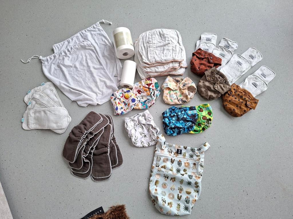 Groot Wasbare Luier Pakket, Kinderen en Baby's, Badjes en Verzorging, Overige merken, Gebruikt, Overige typen, Ophalen of Verzenden