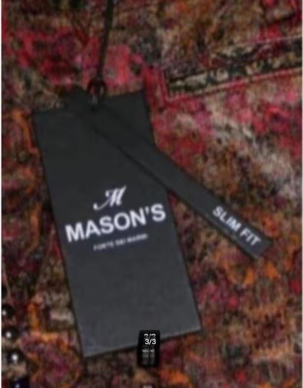 Mason's - Prachtige fluwelen broek maat 36 - Nieuw €195, Kleding | Dames, Overige kleuren, Nieuw, Ophalen of Verzenden, Maat 36 (S)