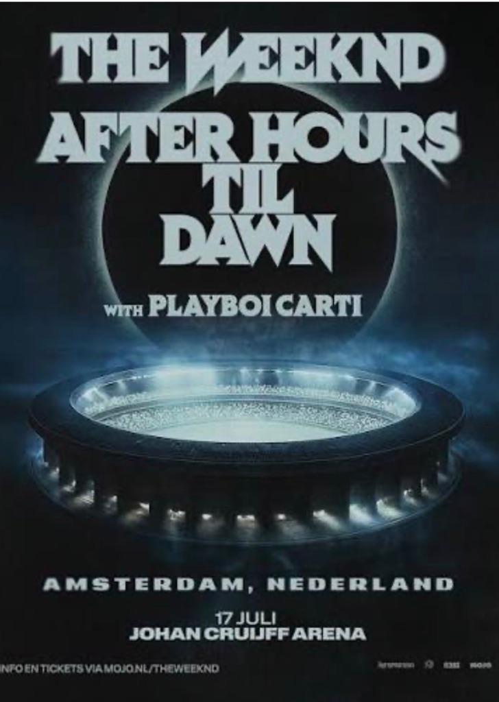 Tickets weeknd, Tickets en Kaartjes, Concerten | Overige, Twee personen, Juli