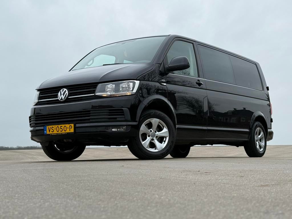 Volkswagen Transporter 2.0TDI 150 PK * Euro 6 * Automaat, Auto's, 4 cilinders, Volkswagen, 2500 kg, Zwart