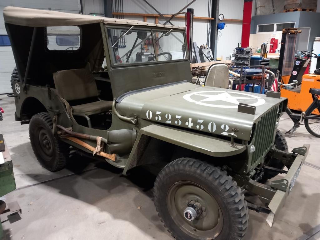 Willy jeeps, Auto's, Stof, Trekhaak, 4 cilinders, Cabriolet