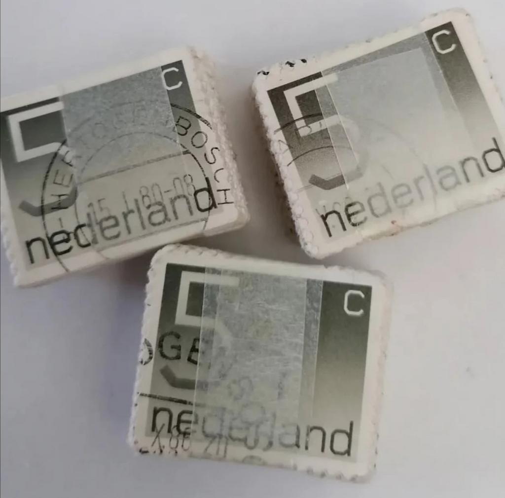 Bundel van 100 vintage postzegels snailmail ephemera, Ophalen of Verzenden
