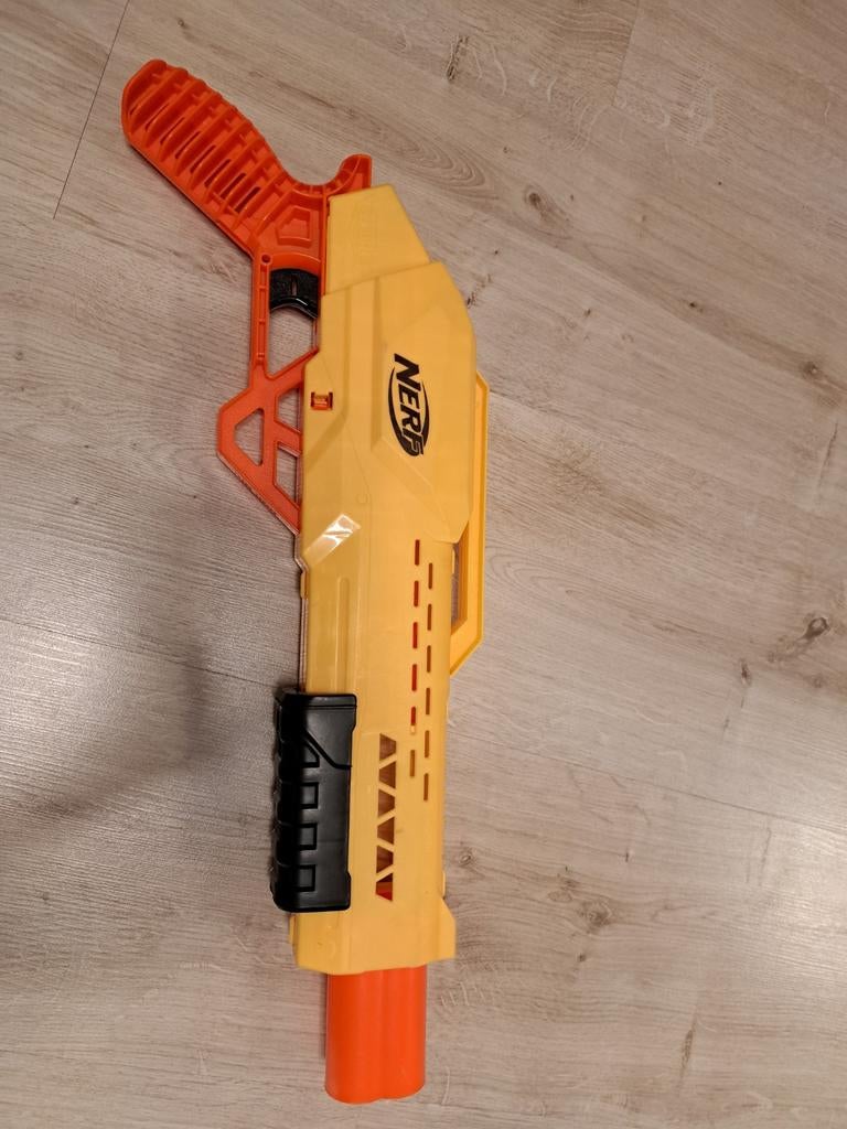 Nerf Shotgun, Ophalen, Gebruikt