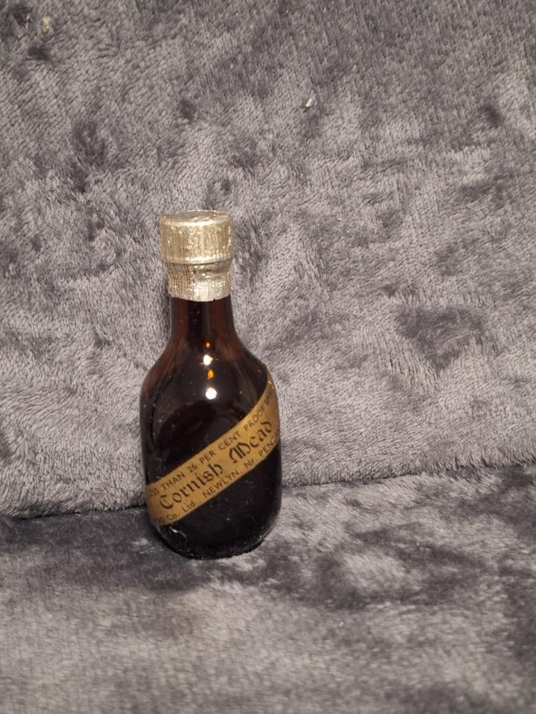Cornish Mead Miniatuur Fles, Ophalen of Verzenden