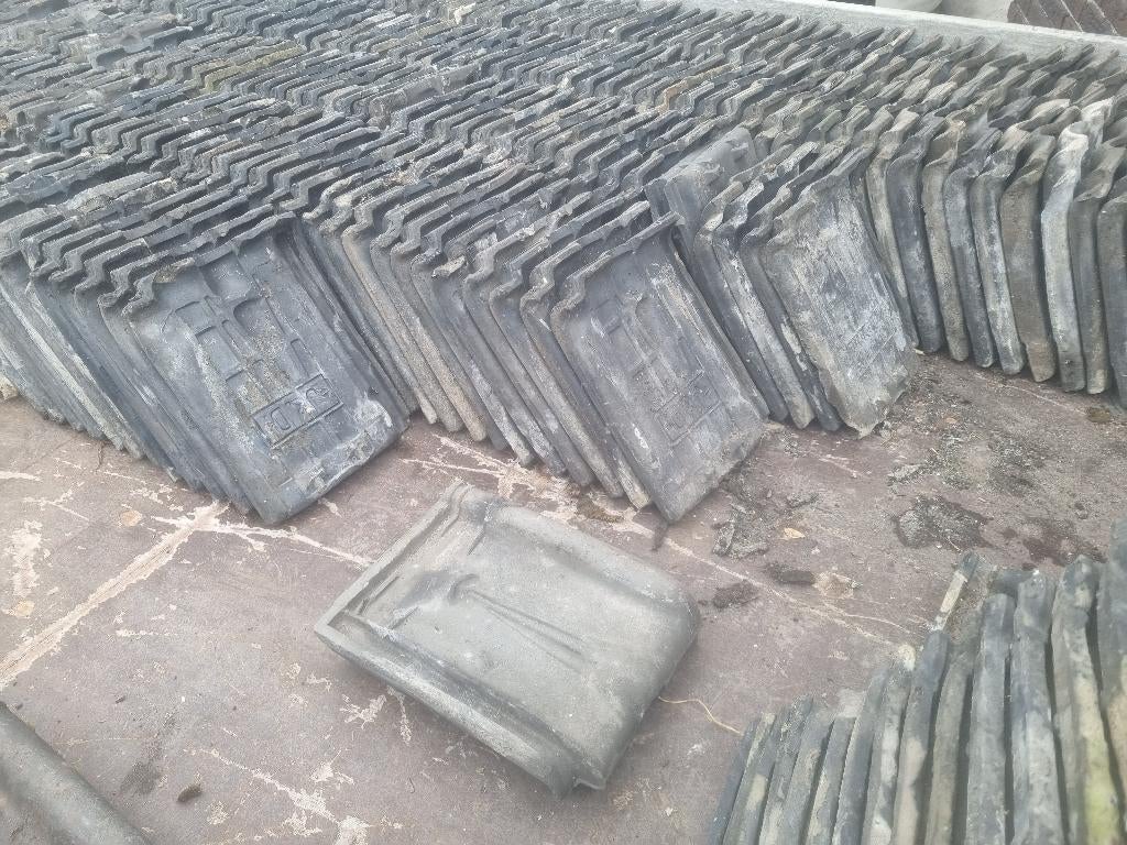 Partij KRUISPANNEN, Ophalen, Gebruikt, Steen of Klei, Blauw