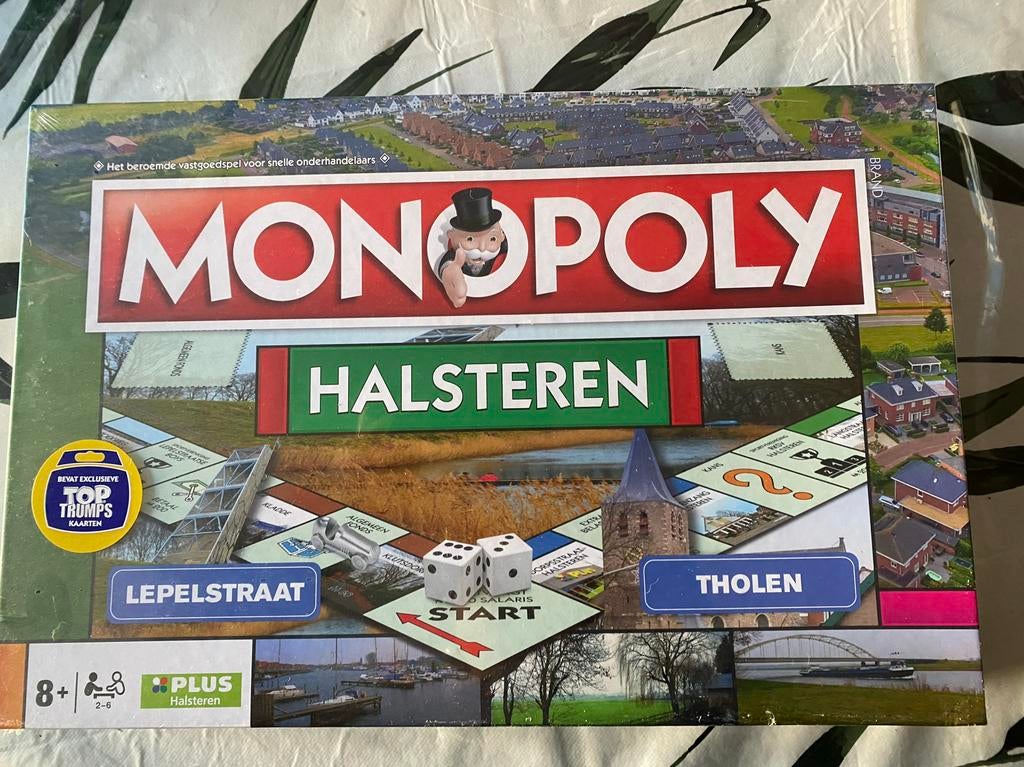 Monopoly Halsteren - Nieuw in Seal!, Drie of vier spelers, Ophalen of Verzenden, Nieuw