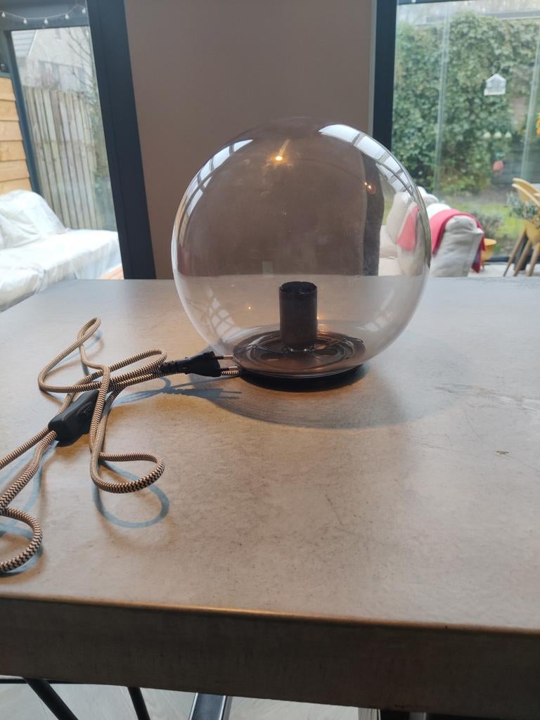 Ikea Fado Tafellamp, Ophalen, Zo goed als nieuw, Minder dan 100 cm, Glas