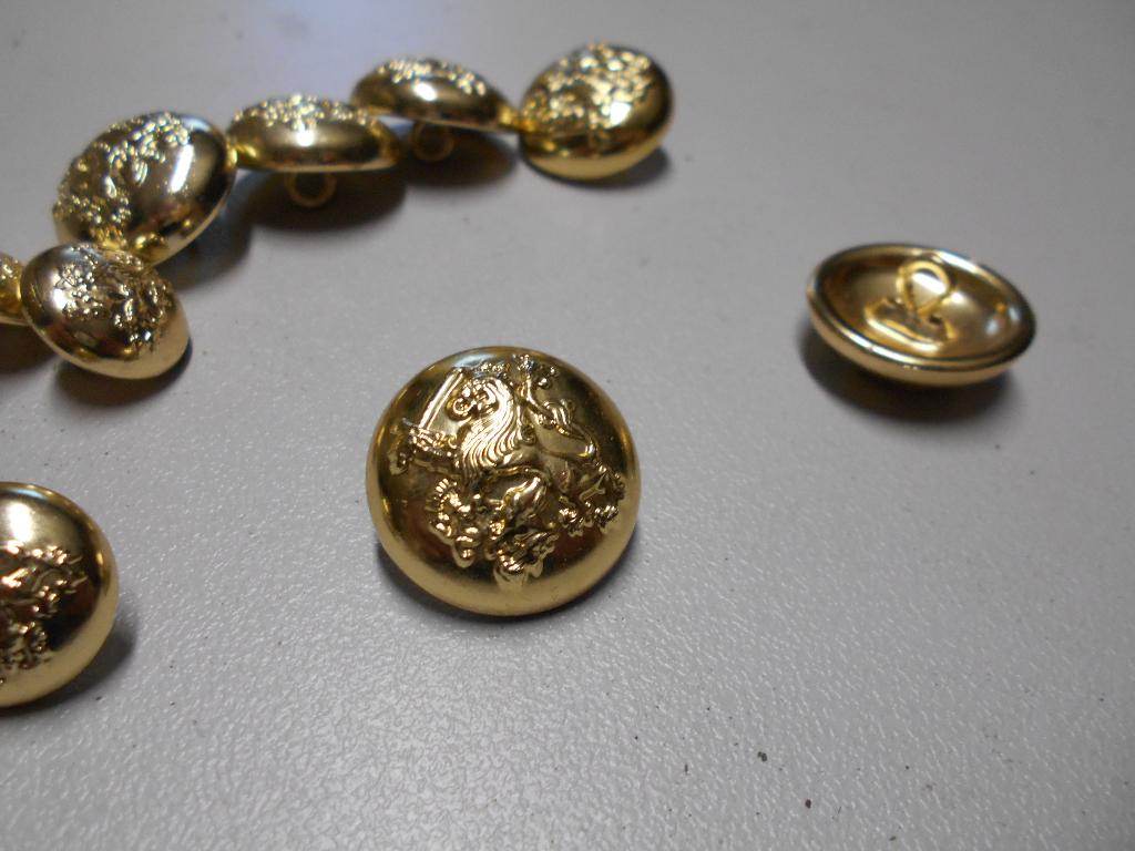 Knopen net pak DT pak Nederlands leger gouden knopen, Verzamelen, Militaria | Algemeen, Ophalen of Verzenden, Landmacht, Nederland