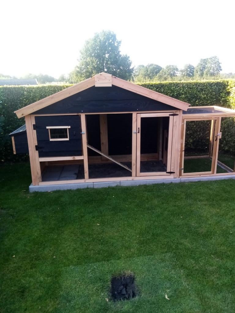 Kippenhok robuust, Douglas, nieuw en stevig, Dieren en Toebehoren, Ophalen of Verzenden, Nieuw, Kippenhok of Kippenren