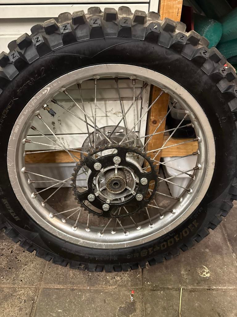 Derbi/Aprilia SX achterwiel crosswiel, Frame, Gebruikt, Derbi, Derbi