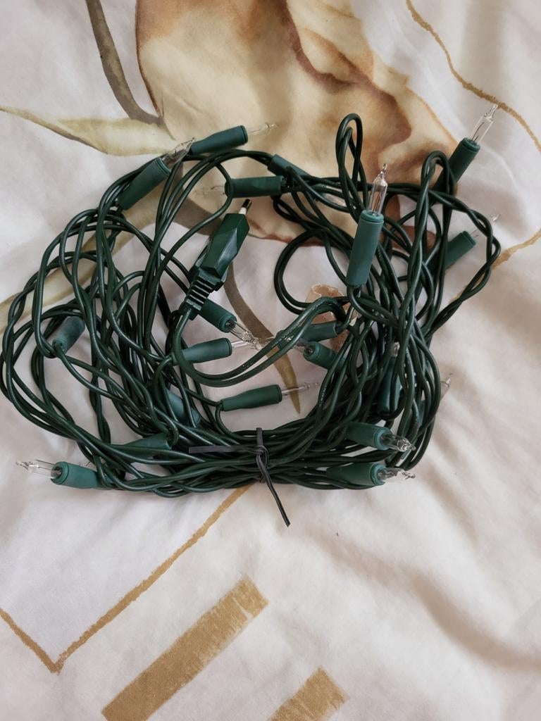 Huizen - Snoertje Kerstlampjes GRATIS, Ophalen of Verzenden, Gebruikt