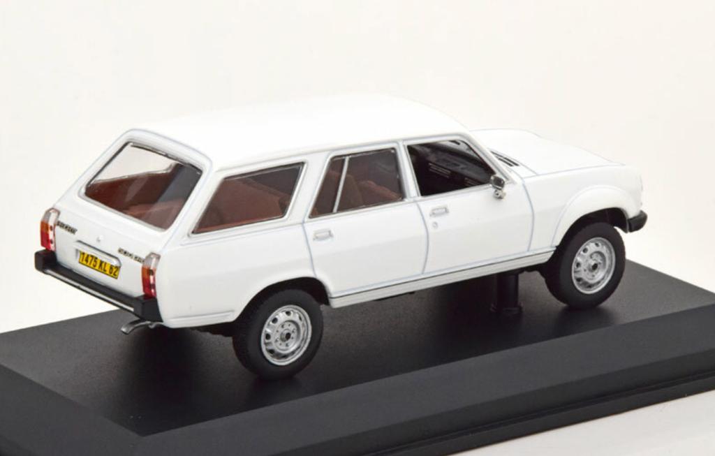 Peugeot 504 Break Dangel 1980 Wit 1/43 NOREV ref: 475443, Hobby en Vrije tijd, Modelauto's | 1:43, Verzenden, Nieuw, Auto, Norev