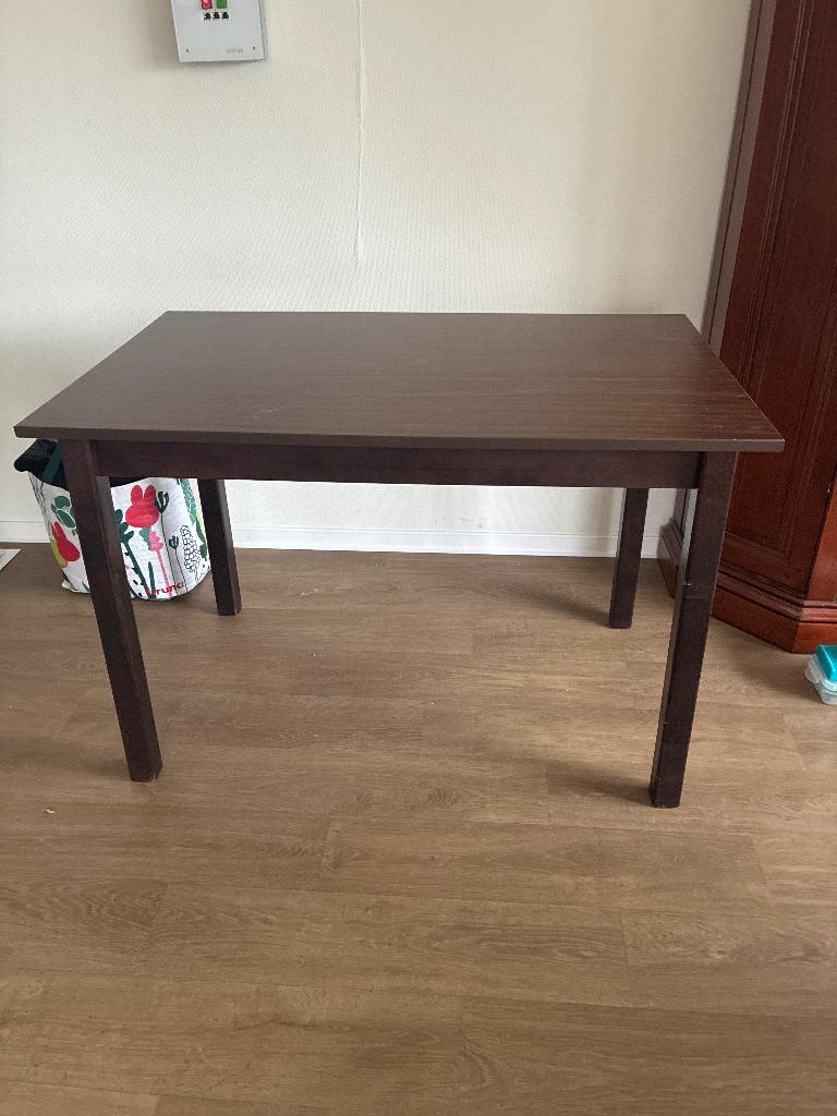 Tafel, Huis en Inrichting, Tafels | Eettafels, Ophalen, Gebruikt, 100 tot 150 cm, 50 tot 100 cm