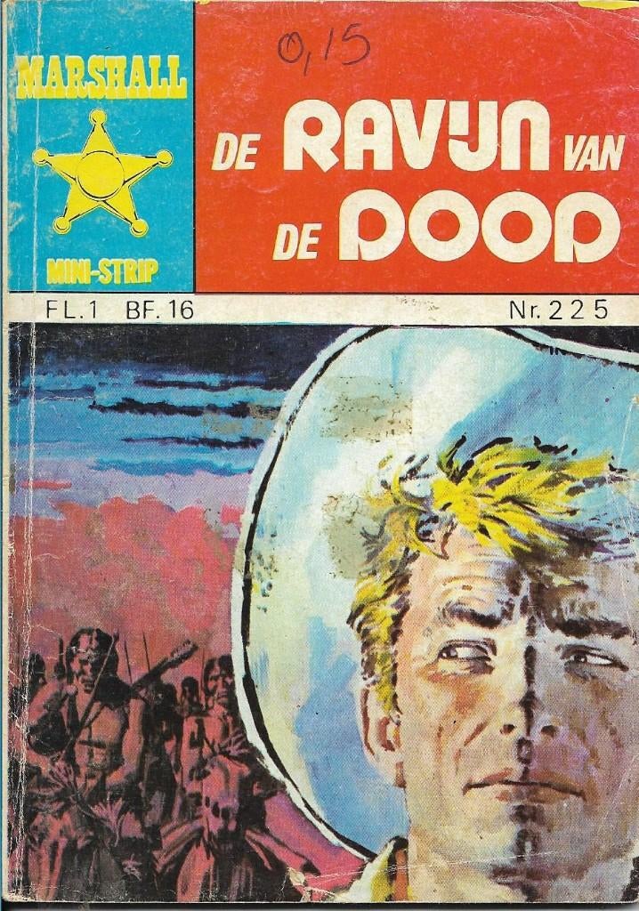 Marshall mini strip - 225: De ravijn van de dood, Boeken, Stripboeken, Eén stripboek, Ophalen of Verzenden, Gelezen